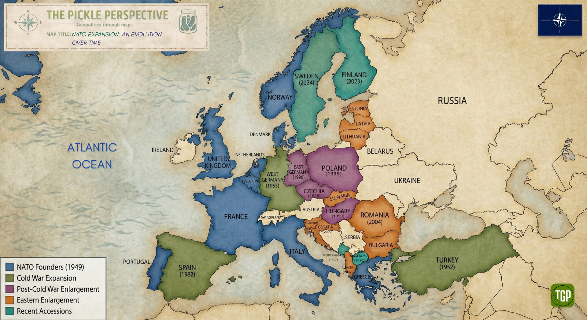 NATO Expansion: An Evolution Over Time